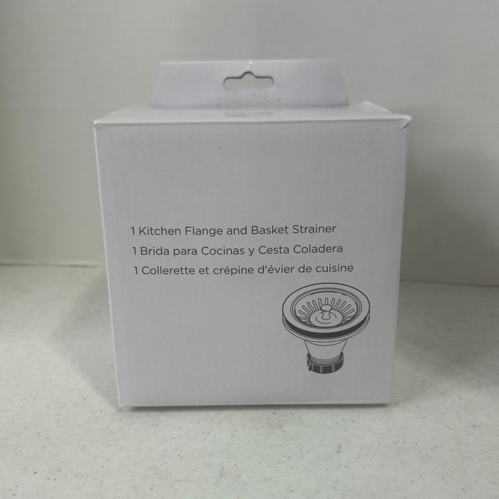 Delta 72010-AR Kitchen‎ Sink Flange and Basket Strainer Arctic Stainless NEW